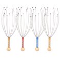 thumbnail image 1 of 4pcs Head Massagers Scalp Scratchers Handheld Scratcher for Head Body Relaxing Massage Tools Random Color, 1 of 8