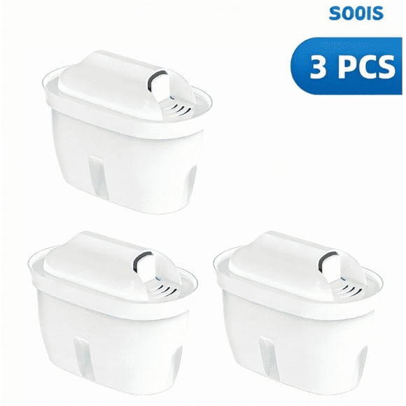 Universal Water Filter Cartridge for Third-Generation Water Pitchers and Water Purifiers