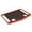 Red, variant on Walker Tray Table - Mobility Table Tray for Walker, Non Slip Walker Tray Mat, Cup Holder for Walker (21"x16") - Black