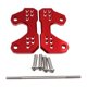 thumbnail image 4 of Estriberas para motocicleta Accesorios para estriberas Reemplazo Estriberas traseras profesionales Rojo, 4 of 8