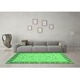 thumbnail image 3 of Ahgly Company Indoor Rectangle Oriental Emerald Green Traditional Area Rugs, 8' x 10', 3 of 4