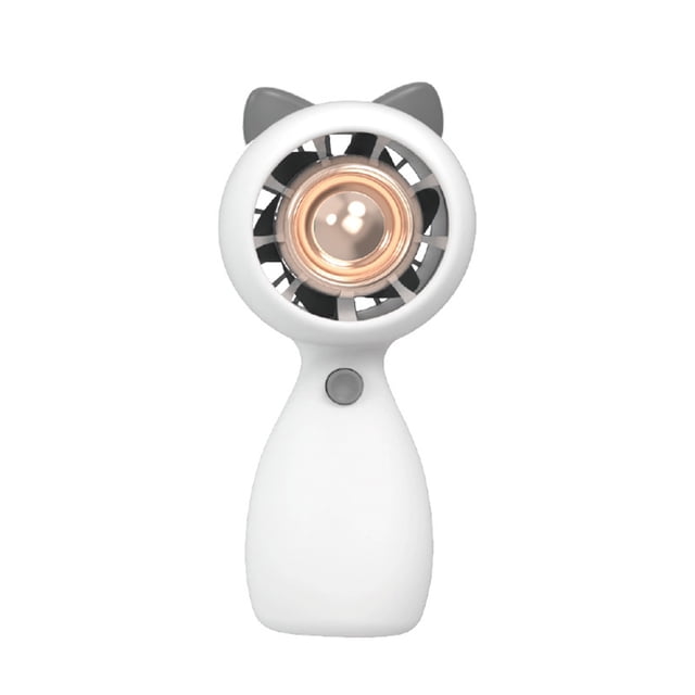 Advancent Ventilador de mano Recargable Portátil de una sola velocidad Dispositivo de enfriamiento personal Estudio Enfriador de plástico Interior Electrodomésticos Blanco Advancent HA063430-01