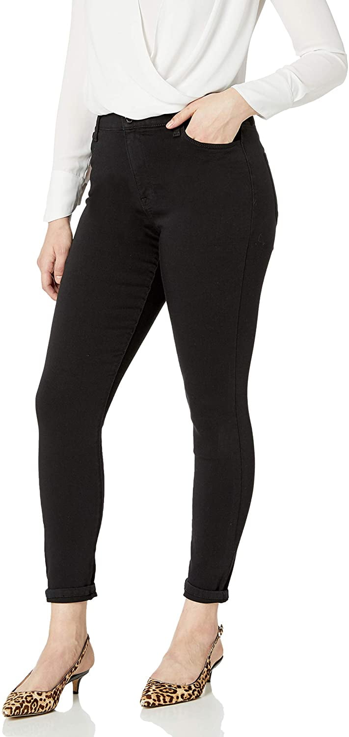 Bandolino - Women's Jeans 12X27 Short Mandie Ankle Stretch 12 - Walmart.com - Walmart.com