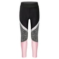thumbnail image 4 of YIZYIF Kids Girls 2Pcs Sports Suit Hollow Back Cropped Tank Top with Athletic Leggings Pants Set Activewear, 4 of 7