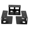 thumbnail image 5 of WHAMVOX under Desk Laptop Tray Under Desk Laptop Stand 8.00X6.10X4.30CM Black, 5 of 8