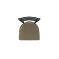 thumbnail image 3 of 410 Jackie 25" Swivel Counter Stool with Pewter Finish and Graph Cork Seat, 3 of 4