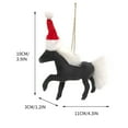 thumbnail image 5 of Vikakiooze 2023 Christmas Sale! Simulation Horse Pendant Manual Car Keychain for Men and Women, Christmas Decoration Hanging for Backpack Wallet Ornament Etc, 5 of 5