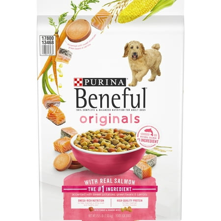 UPC 017800134682 product image for Purina Beneful Dry Dog Food, Originals Real Salmon With Sweet Potatoes, Green Be | upcitemdb.com