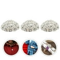 thumbnail image 4 of 3pcs Coat Sewing Buttons Upholstery Buttons for Crafts Sofa Decorative Buttons, 4 of 8