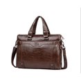 thumbnail image 1 of Bolso de mano oso de fresa para hombre Maletín de negocios, 1 of 2