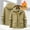 Khaki, variant on NTACZA Hooded Mens Jackets Green Work Fleece Lined Jacket Zip Up Heavyweight Cargo Coats Winter Coats for Men L