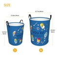 thumbnail image 5 of Balery You are so Sweet Round Laundry Basket with Handles Waterproof Freestanding Laundry Hamper for Clothes Toys in the Dorm and Family-Medium, 5 of 8