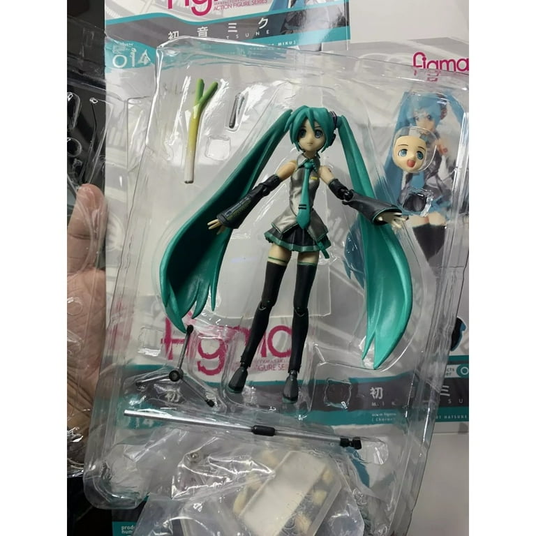 Hatsune Miku Action Figure, Anime FIGMA Statue, 14cm PVC