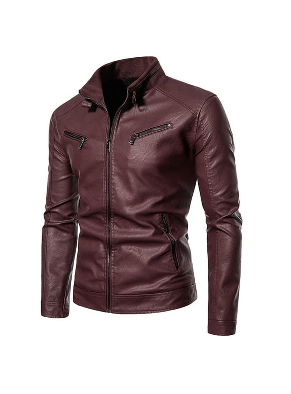 Shop Holiday Deals on Men's Leather Jackets