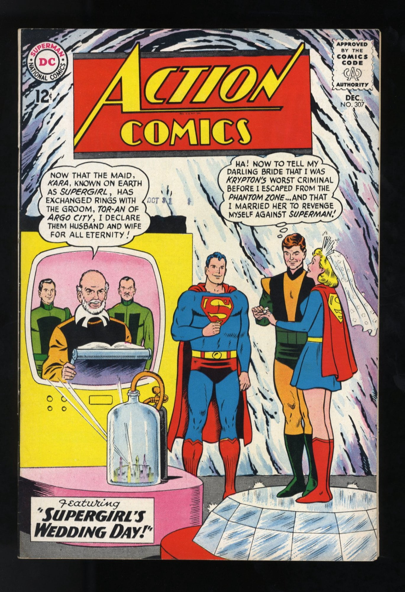 Cover of Action Comics #307
