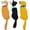 Multicolor, variant on Vjnyvs Wall Hooks,3 Pcs Cartoon Bear Self Adhesive Hooks, Wall Hanging Strong Sticky Hook for Kitchen Refrigerator Window Scarf Bag Towel Hat Key