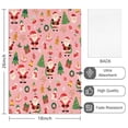 thumbnail image 2 of 4 Pcs Funny Kitchen Towels,Pink Christmas Santa Pattern Microfiber Dish Towels,Kitchen Tea Towels,Kitchen Towel Set (18" X 26"), 2 of 7