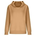 thumbnail image 6 of Aloohaidyvio Hoodies,Womens Solid Color Hoodie Long Sleeve Sweatshirts Tops Blouse, 6 of 6