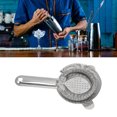thumbnail image 4 of Bar Cocktail Strainer, Ease Of Use 304 Stainless Steel Strainer Bar Tool  For Restaurants For Clubs For Home  For Bars Black,Gold,Rose Gold,Silver, 4 of 8