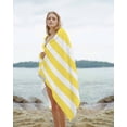 thumbnail image 2 of Yellow Striped Beach Towels Oversized Super Absorbent, Modern Simple Monochrome Geometric White Lightweight Bath Towel Quick Dry Sets For Bathroom/Pool/Rv Camping/Beach Play/Gym Room/Picnic 23"x47", 2 of 8
