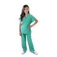 thumbnail image 2 of Natural Uniforms UNISEX CHILDRENS SOLID SCRUB SET - 516, 2 of 2