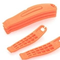 thumbnail image 4 of ZheElen 3 Pieces Bike Tire Levers Professional Plastic Small Size Tires Removal Accessory Professional Repair Tools Maintenance Tool Orange 1Set, 4 of 6