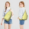 thumbnail image 4 of Sunny Lemons Sling Backpack - Cheerful Fruit Design Crossbody Shoulder Bag, Lightweight Hiking Pack, 4 of 4