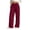 （Casual）Wine, variant on Coorders Women Drawstring Fleece Cargo Pants with Pockets 2025, Womens High Waisted Baggy Casual Stretchy Y2k Trousers,Women's Size Green,Size XXL