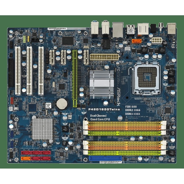 Placa madre ASROCK P43D1600Twins LGA 775 Intel P43 DDR3 ATX