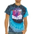 thumbnail image 2 of Wild Bobby, Cosmic Pug Riding Alpacacorn with Laser Eyes, Animal Lover, Tie-Dye Tees, Evening Sky, Small, 2 of 3