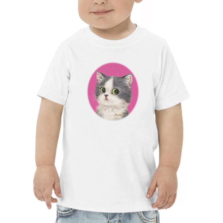 

Suspicious Cat T-Shirt Toddler -Kayomi Harai Designs 2 Toddler