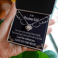 thumbnail image 3 of À Ma Petite Amie Collier Nœud Infini Cœur d'Or Carte Message, 3 of 7