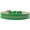 Emerald Green, variant on Dog, Puppy  Pet Ice Cream Collar, "Bright Pink Crystal Sprinkles Rimsets"