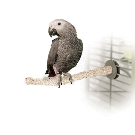 K&H Pet Products Sand Thermo-Perch Bird Cage Perch, Medium, Brown