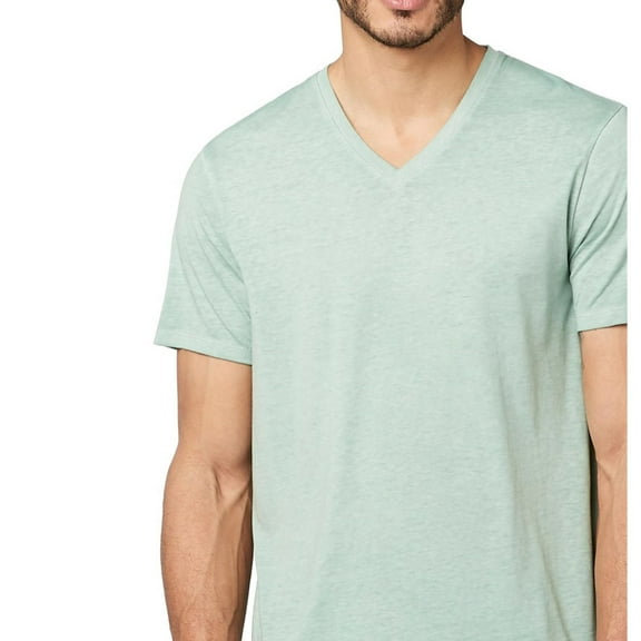 Buffalo David Bitton Mens Jersey Basic T-Shirt, Green, Small