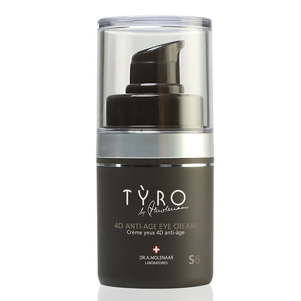 Tyro Crema Crema de ojos antiedad 4D 0.51 oz Tyro Tyro Crema 0.51 oz