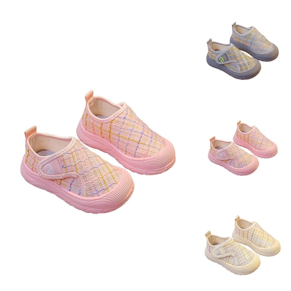 Girls Shoes Sneakers Girls Indoor Shoes Girls' Canvas Shoes Soft Soled Shoes Girls' Baby Shoes Cloth Shoes Children's Shoes