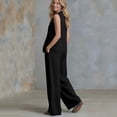 thumbnail image 7 of Two Piece Pant Set For Women Pocket Easy Vacation Daywear Summer Functional Daily Wear Everyday Flowy Modern Simple Travel Ready For Travel For Work, 7 of 7