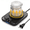 Black, variant on Sourdough Starter Warmer with Digital Temperature Display, 100°F Electric Sourdough Heating Mat with 12-Hour Timer, Bread Proofing Warming Mat for Home Bakers, Bread Baking & Fermentation Supplies