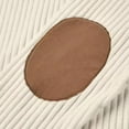 thumbnail image 4 of RongHuan Mens Pullover Quarter Zip Vintage Shirt Color Block Lapel Sweatshirts Long Sleeve Sport Tops, 4 of 6