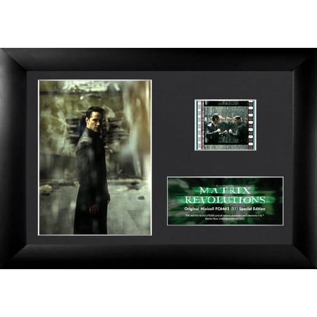 The Matrix Revolutions (S1) Minicell FilmCells Framed Desktop Presentation USFC6462 The Matrix Revolutions (S1) Minicell FilmCells Framed Desktop Presentation USFC6462