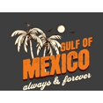 thumbnail image 4 of Gulf of Mexico Always & Forever Youth Charcoal Crew Neck Short Sleeve Tee-XS, 4 of 4