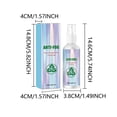thumbnail image 3 of Car Glass Anti Fog Spray Windshield Window Defogger Rain Repellent Cleaner Long Lasting Protection for Auto Mirror 100ml, 3 of 9