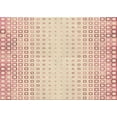 thumbnail image 1 of Ahgly Company Indoor Rectangle Patterned Sunrise Orange Area Rugs, 5' x 8', 1 of 6