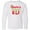 AA-White, variant on Inktastic Christmas Santa's Cutest Elf Long Sleeve Youth T-Shirt