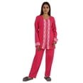 thumbnail image 1 of Moomaya Ensemble de Nuit 2 Pcs pour Femmes Haut de Pyjama & Pyjamas, 1 of 7