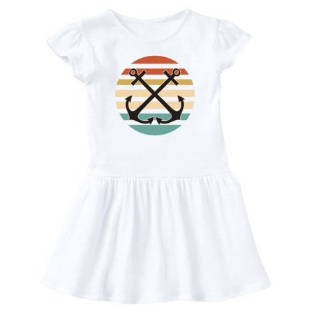 

Inktastic Anchor Nautical Sailing Gift Gift Baby Girl Dress