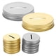 thumbnail image 4 of 12pcs Metal Coin Slot Lid for 70mm Regular Mouth Mason Jars Reusable Money Saving Bank Top for DIY Piggy Banks and Canning Jars, 4 of 5