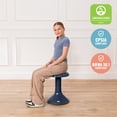 thumbnail image 6 of ECR4Kids ACE Active Core Engagement Wobble Stool, 18in Seat Height, Flexible Seating, Navy, 6 of 10