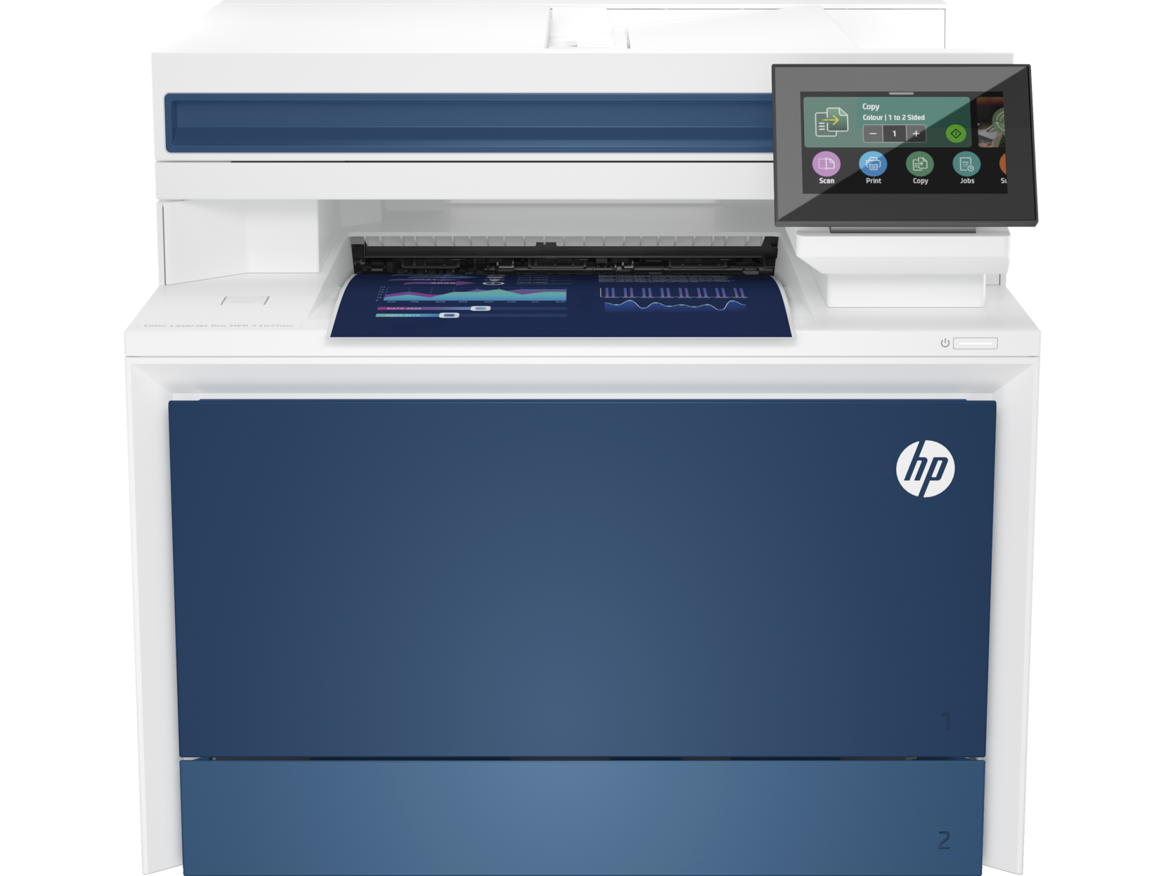 HP Color LaserJet Pro MFP 4301fdw Laser Printer, Color Mobile Print, Copy, Scan,